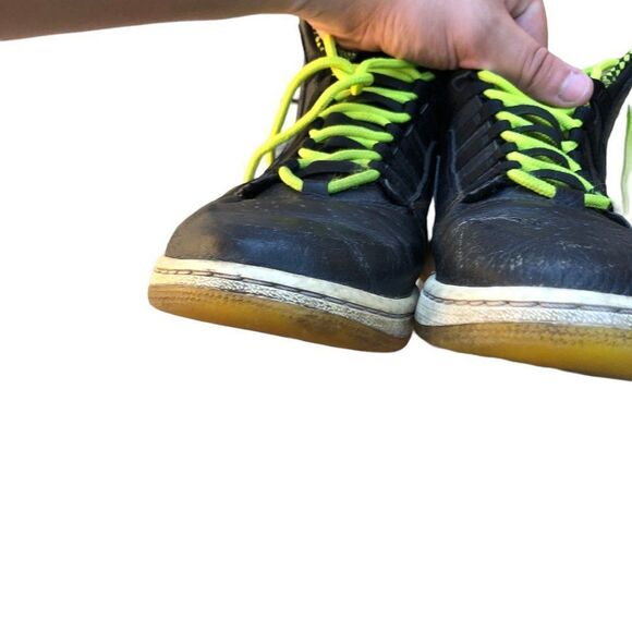 RARE 2013 Nike Air Jordan 1 Retro 94 Black Venom Gree Size 11.5 - Picture 16 of 16